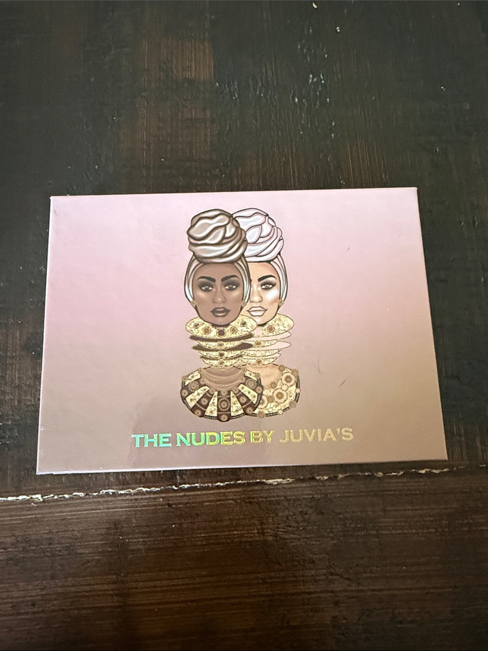 Juvia's Place The Nudes Eyeshadow Palette - Pink and Gold Artwork